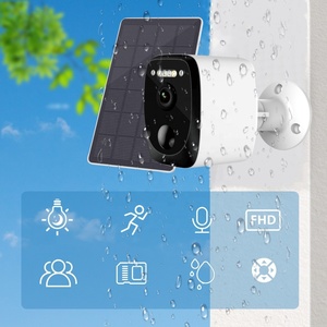 Inteligente inalámbrico 3MP alimentado por batería de baja potencia Ubox 4G WIFI CCTV Cámara Sensor PIR Detección de movimiento Seguridad Cámara solar al aire libre - Product Image 3