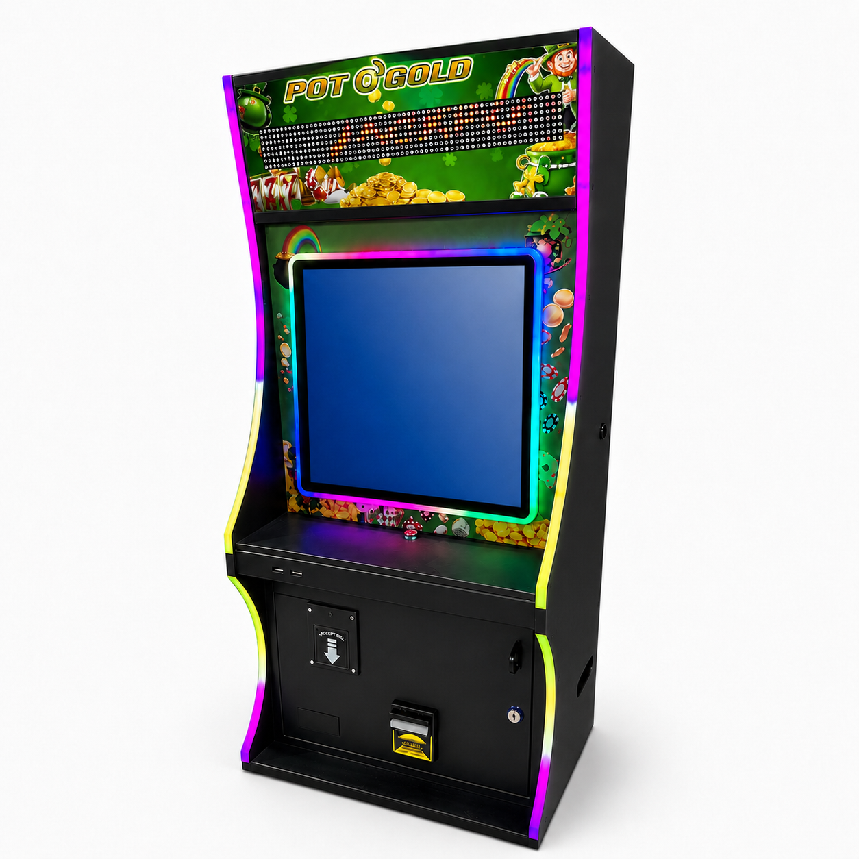 Gabinete de Juegos de 19 Pulgadas + Monitor