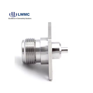 LWMC 50Ohm RFコネクタRG402用フランジマウントN型ジャックマイクロ波用途用周波数DC〜6GHz - Product Image 5