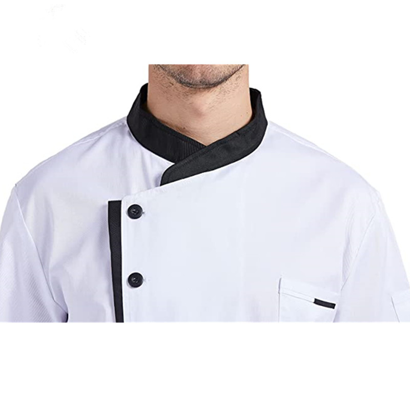 Unisex Customized logo Chef Jacket with Chef Uniform for Restaurant