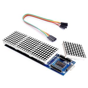 MAX7219 4-in-1-Mikrocontroller-Nadelmatrix-Anzeigemodul mit 5-poligem Leitungs-ICs-Produkt - Product Image 5