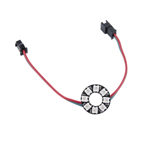 DIYmall 8/16/24/35/45/128bit WS2812B 5050 Pixel LED Circle Ring Full Color indirizzabile RGB LED Module per Arduino Raspberry Pi