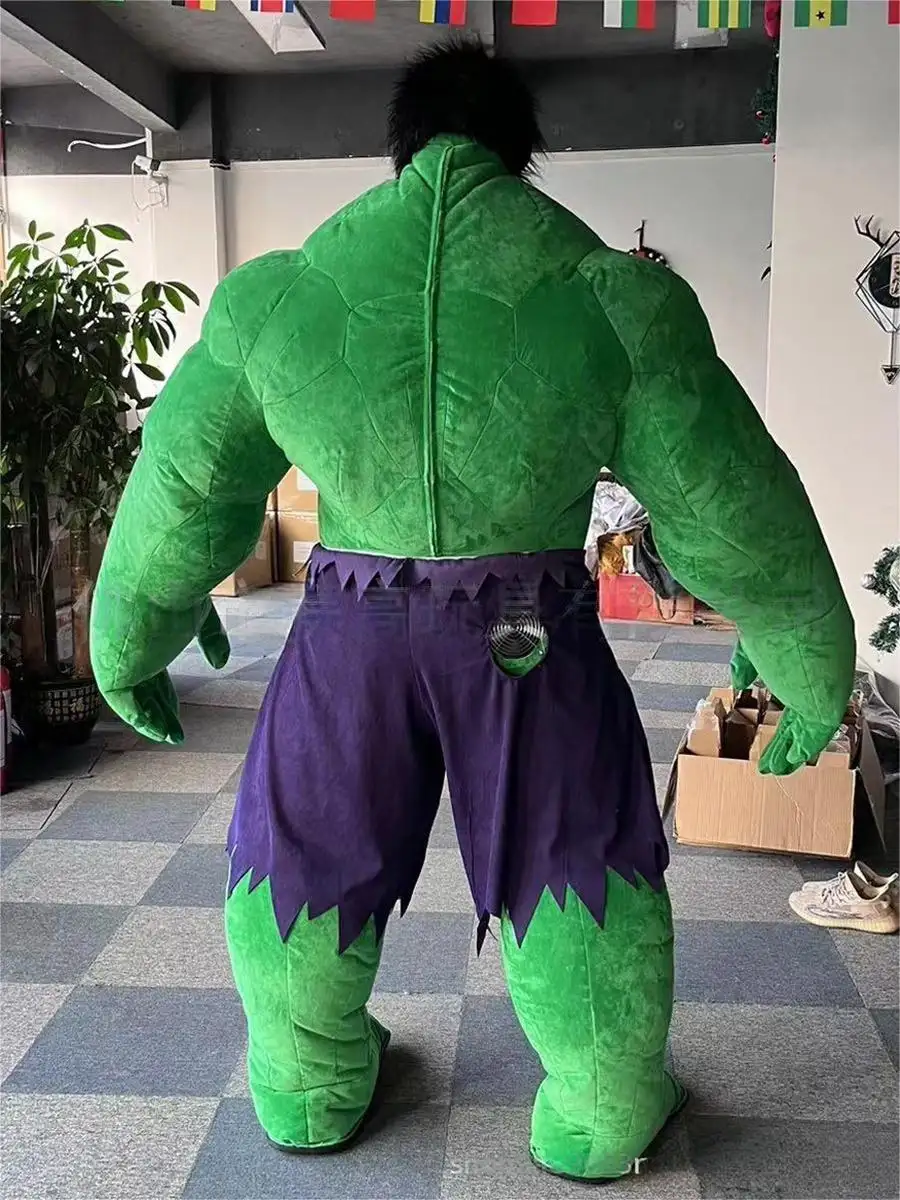 Gigante verde uomo gonfiabile bambola costume cosplay festa carnevale vestito per adulti bambino compleanno pubblicità danza matrimonio