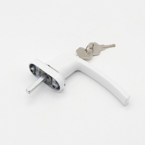 Lockable Door Knob Sliding <strong>Window</strong> <strong>Handle</strong> <strong>With</strong> Cover and <strong>Key</strong> - Product Image 3