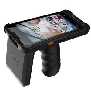 <strong>Handheld</strong> <strong>PDA</strong> with <strong>Android</strong> 12 UHF RFID &amp; NFC 1D/2D/<strong>QR</strong> Barcode <strong>Scanner</strong> 5 Inch Screen 4G Memory Capacity for Warehouse Management - Product Image 1
