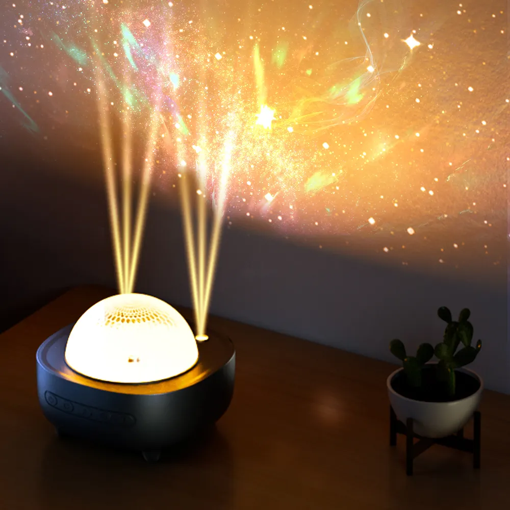 Decorazioni per la casa bambini baby shu sher magic sleep Atmosphere Light Star Projector con telecomando Baby sleep aid Ocean Wave