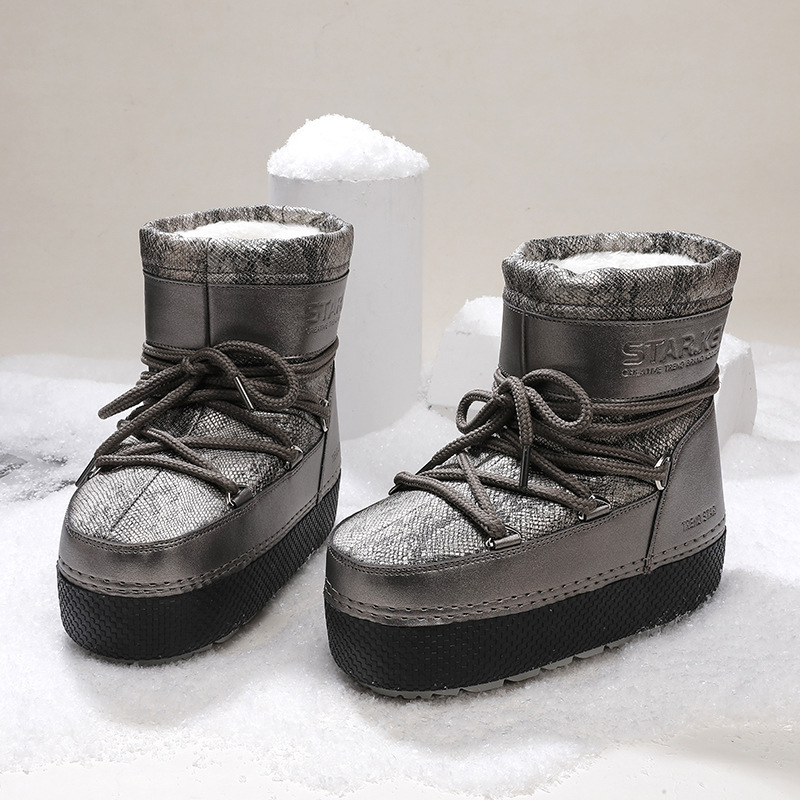 H-03 cuero cocodrilo peltre gris