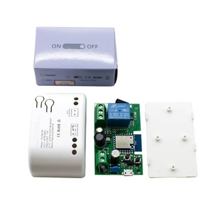 Умный Wi-Fi-модуль для домашней автоматизации Tuya 1CH 5V 12V 24V 220V RF 433 реле дистанционного управления работает с Alexa Google Home