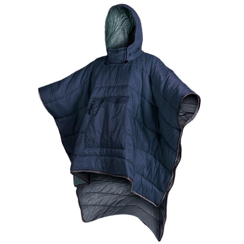 Cloak-style sleeping bag-dark navy