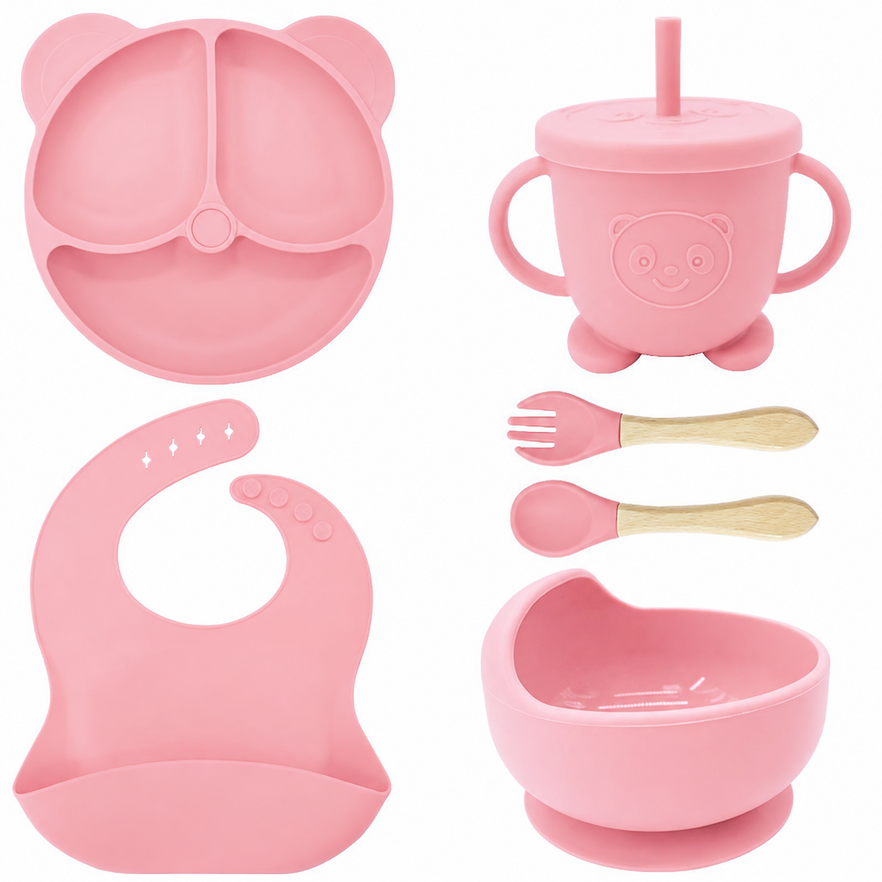 Light pink 6-piece set