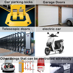 Di alta qualità di fabbrica di controllo remoto wireless codice di apprendimento codice duplicato RF telecomando per il controllo automatico della finestra della porta - Product Image 6