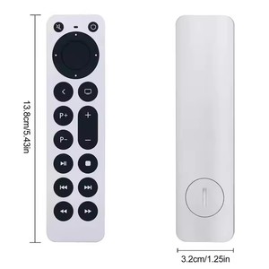 App TV 4K/ Gen 1 2 3 4/ HD A2169 A1842 A1625 A1427 A1469用の新しいIRユニバーサルリモコン交換用フィット (TVコントロール付き) - Product Image 3
