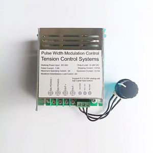 El gobernador del motor de CC DC24V admite señal analógica PLC de un solo chip 0-10V regulación de velocidad de control PWM regulación de velocidad - Product Image 1