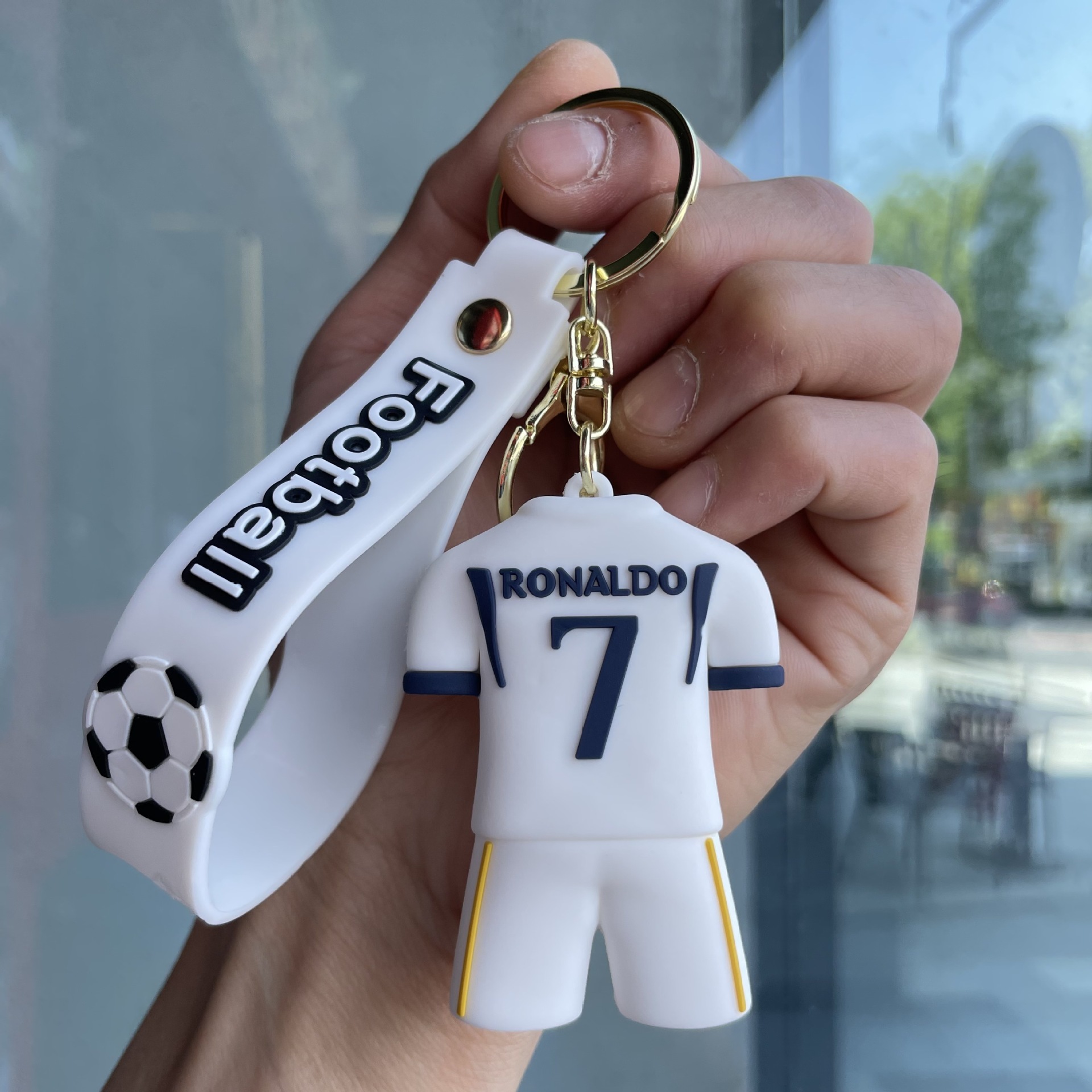Cristiano Ronaldo white