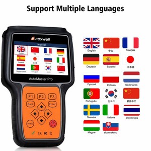 FOXWELL NT650精英汽车OBD2扫描仪汽车OBD II ABS安全气囊码阅读器，带SAS EPB DPF EPS TPMS TPS电池注册 - Product Image 4