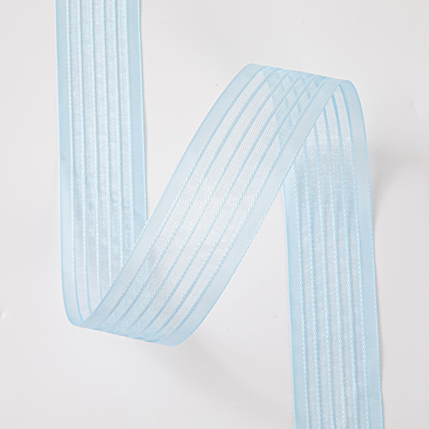 Bleu pâle-2,5 cm * 10 ans par rouleau