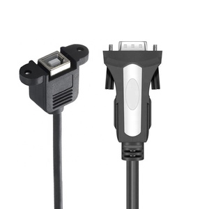 FTDI芯片USB b型至RS232 DB9至usb B母串行适配器电缆转换器 - Product Image 1