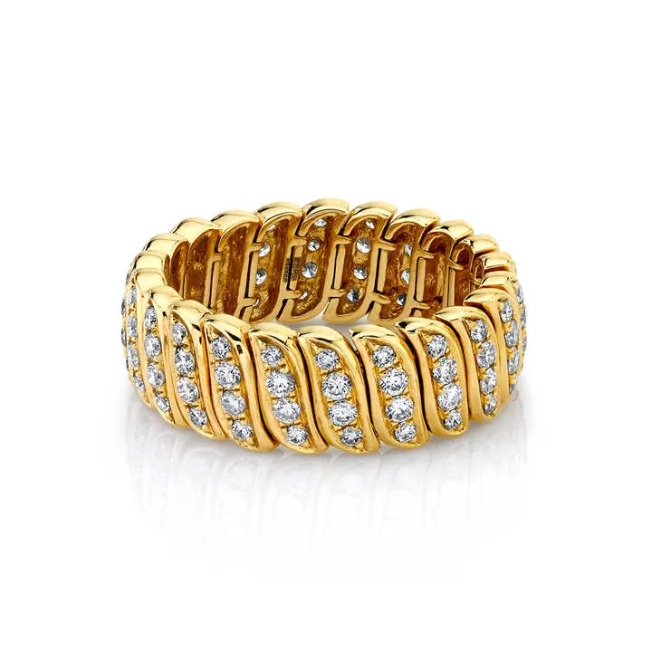 Laodun 2022 Новое поступление изящных ювелирных украшений S925 стерлингового серебра бриллиантовое кольцо Zoe роскошное полностью бриллиантовое серебряное кольцо для женщин Vermeil