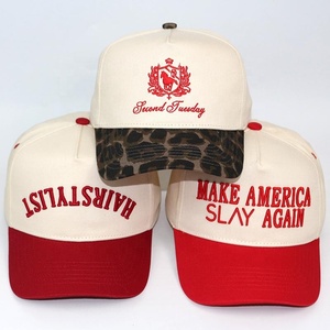 HBA54 Cotton Baseball <strong>Caps</strong> 5 Panel Scrutured Two Tone Hat Two-tone Baseball Hats a Frame <strong>Caps</strong> Two Tone Sport <strong>Cap</strong> Hat - Product Image 2