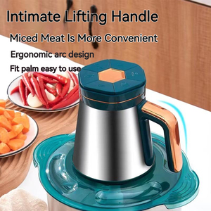 家用多功能1/<span class=keywords><strong>6</strong></span>批发小型切肉机食品不锈钢<span class=keywords><strong>6</strong></span>刀片2l 3l 5L电动绞肉机