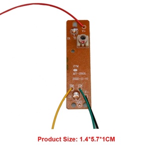 Scheda ricevitore giocattoli per auto rc funzione a 2 vie telecomando pcb per auto con 2 luci - Product Image 4