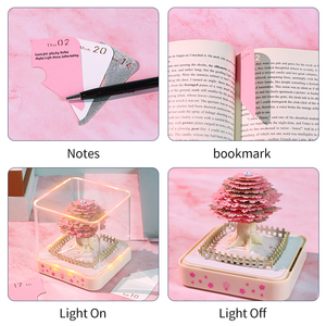 Sticky Note <strong>Memo</strong> Pad Creative Christmas Gift Weekly Calendar <strong>Paper</strong> <strong>Block</strong> Treehouse 3D <strong>Memo</strong> Pad Note <strong>Cube</strong> With Retail Gift Box - Product Image 5