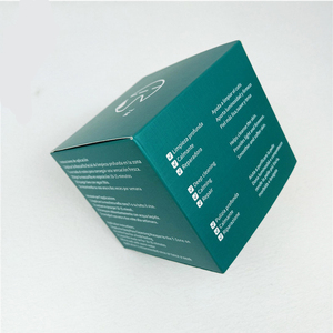 Custom Print Designs Small Empty Tuck in Folding Cosmetic Glass Jar <strong>Oil</strong> Soft Touch Packaging Box Face Cream Jar Paper Boxes - Product Image 2