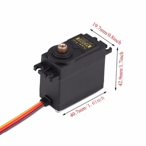 13KG 15kg MG995 MG996R MG996 Servo 4.8-6.0V High Torque Metal Gear Digital Servo Per RC auto 1/8 1/10 Aereo Arduino UNO Fai Da Te - Product Image 3