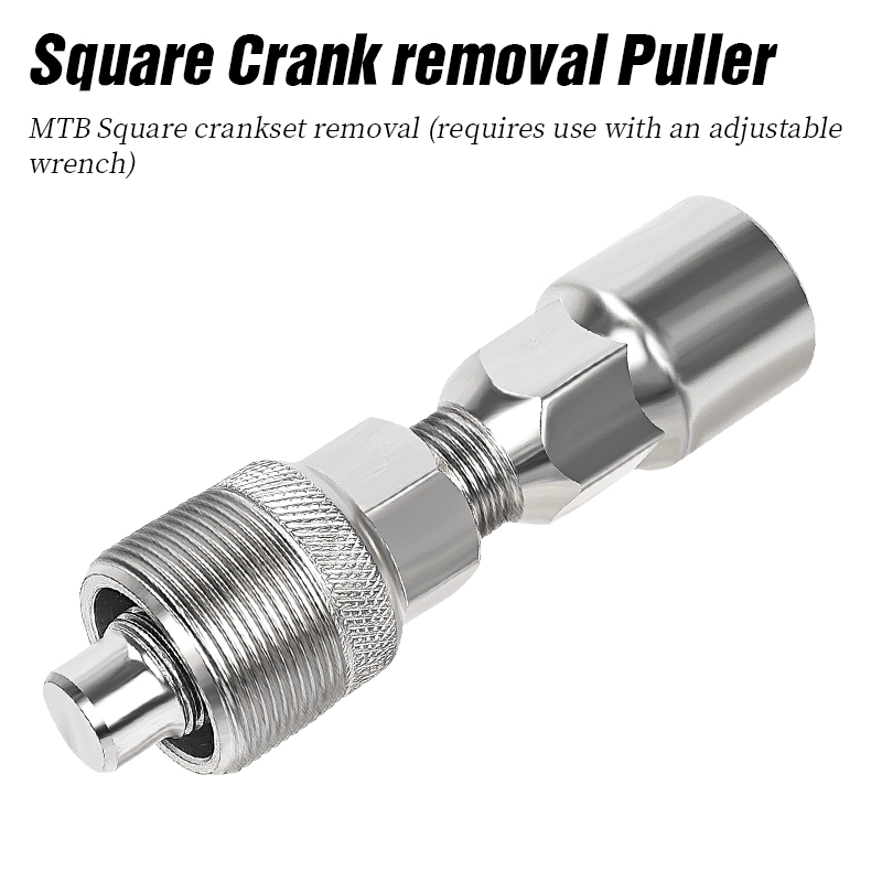 Extracteur de manivelle argenté