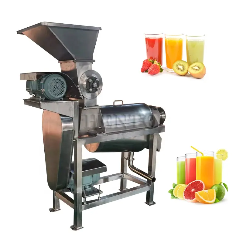 Máquina exprimidora de jugo de naranja de alto rendimiento/exprimidor de frutas eléctrico/máquina extractora de exprimidor Industrial