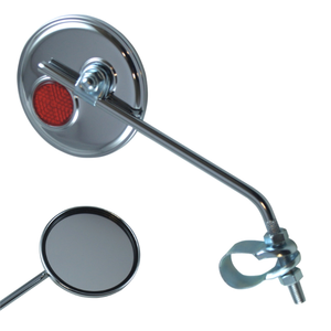 Chất lượng cao cấp cổ điển Retro xe đạp xe đạp phía sau xem gương Vòng 3 "tay lái Chrome - Product Image 1