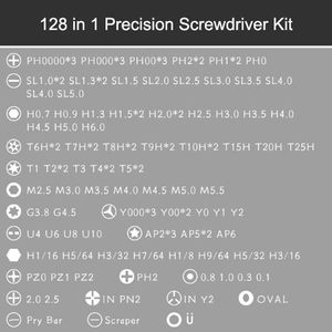 2024 NEW Design 128 in 1 Screwdriver Book Roll Cylinder Batch Storage Multi-Purpose Set Hand <strong>Tool</strong> <strong>Kit</strong> - Product Image 4