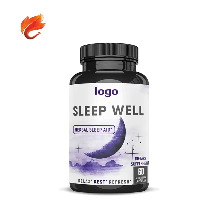 Vitamine B6 l-théanine endormez-vous plus rapidement aide au sommeil avec de la mélatonite pour bien dormir gommes