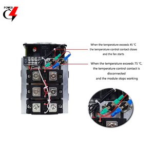 Điều khiển nhiệt độ mô-đun lò điện ssr400a Rơle trạng thái rắn ba pha h3300 - Product Image 3