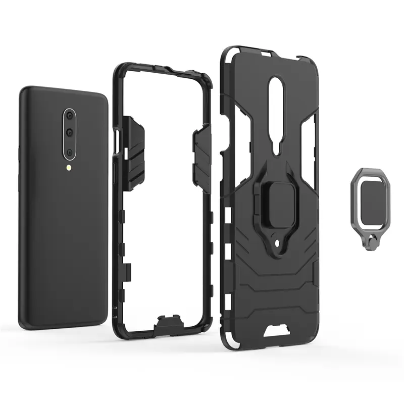 Capa magnética para celular kickstand, para one plus 7 pro para 1 + 7 para 1 + 6t