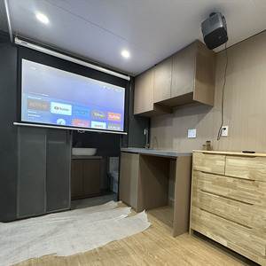Contemporary Style Solar Cabin High-End Resorts Development Mobile Homestay Convenience Store Tiny House Prefab Home Steel <strong>Apple</strong> - Product Image 5