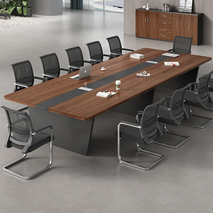 Nội thất văn phòng bàn đặt phòng hội nghị bàn Bàn Bàn họp Bàn hội nghị hiện đại - Product Image 2