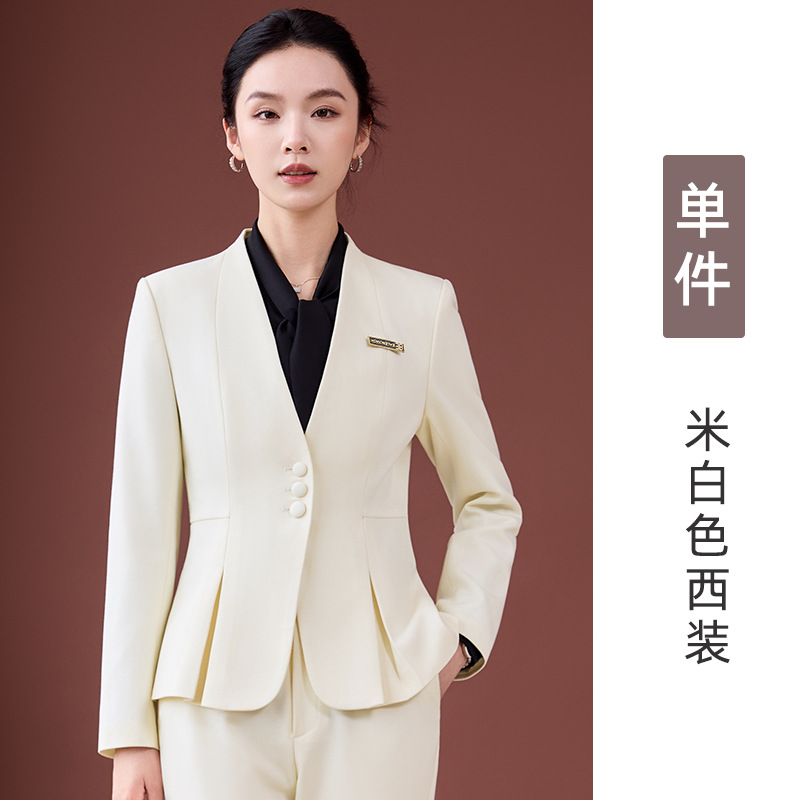 off-white suit