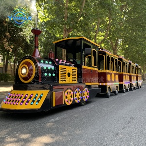 Trẻ em chơi trò chơi Rides theo dõi mini <span class=keywords><strong>Train</strong></span> điện trẻ em <span class=keywords><strong>Train</strong></span> Rides giải trí ngoài trời thiết bị để bán - Product Image 5