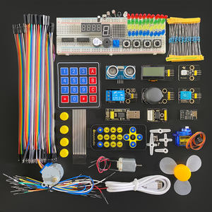Kebestudio Kit pemula lengkap DIY, Kit pembelajaran pemrograman UNTUK <span class=keywords><strong>Arduino</strong></span> (tanpa Plus Maun Board) - Product Image 1