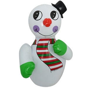 Tùy chỉnh PVC <span class=keywords><strong>Inflatable</strong></span> <span class=keywords><strong>Snowman</strong></span> Tumbler vui trong nhà bên ngoài trời kỳ nghỉ sân thị trường khách sạn trang trí cho mùa giáng sinh - Product Image 1