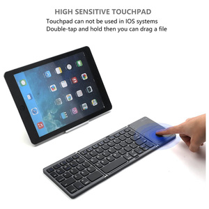2023 B033 <strong>Foldable</strong> <strong>Keyboard</strong> Mini Wireless Portable Blue Tooth Folding <strong>Keyboard</strong> for Mobile Phones and Tablet - Product Image 3