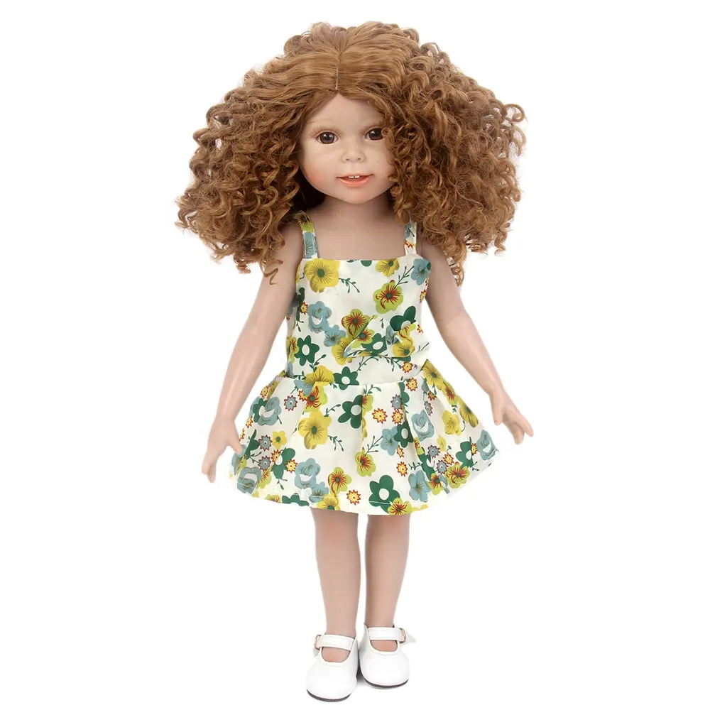 American Girl Doll Afro Kinky Doll Wigs Custom Manufacturer 100% Japanese Synthetic Toy Wig