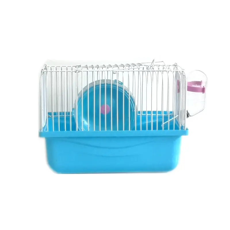 Offre Spéciale petite cage à hamster double pont villa hamster fournitures jouets petit animal de compagnie divertissement nid cage portable