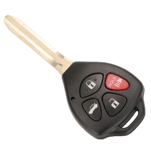 A2AUTOKEYS 3/4 düğmeler araba uzaktan anahtar kabuk Toyota Camry Avalon Corolla Matrix RAV4 Yaris Venza tC/xA/xB/xC - Product Image 4