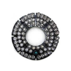 Iluminador de placa LED IR de 850nm, luz LED infrarroja para cámaras CCTV de seguridad, 72 Uds. - Product Image 1