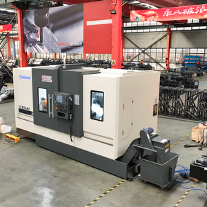 Torno de trabajo de metal con sistema Faunc Función de alimentación de precisión Máquina de torno CNC TCK50Y de alta velocidad - Product Image 2
