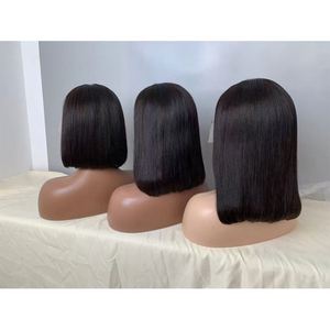 <strong>Two</strong>-<strong>Toned</strong> Gray Light Ombre Lace <strong>Wig</strong> Color Short Straight Brazilian Bob <strong>Wigs</strong> Human Hair Lace Front Human Hair <strong>Wigs</strong>