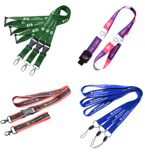 メーカー直接32チームNFLポリエステルストラップ取り外し可能なバックル付きキーチェーンウォレットIDカードホルダー - Product Image 4