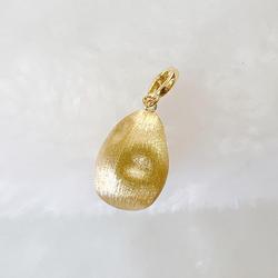 Light gold brushed single pend